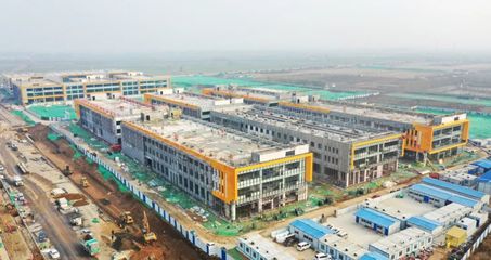 8个标准厂房已封顶,先行区打造国内面积最大绿色城市示范区